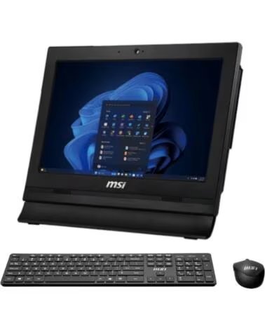 MSI Ordenador all in one aio pro ap162t - 007xes n100 4gb 256gb freedos 15 pulgadas tactil negro