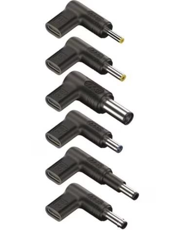 NGS Pack 6 Clavijas para Portatil HP BUD-H- DC - USB Tipo-C