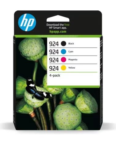 HP Pack cartucho 924 4 colores cmyk