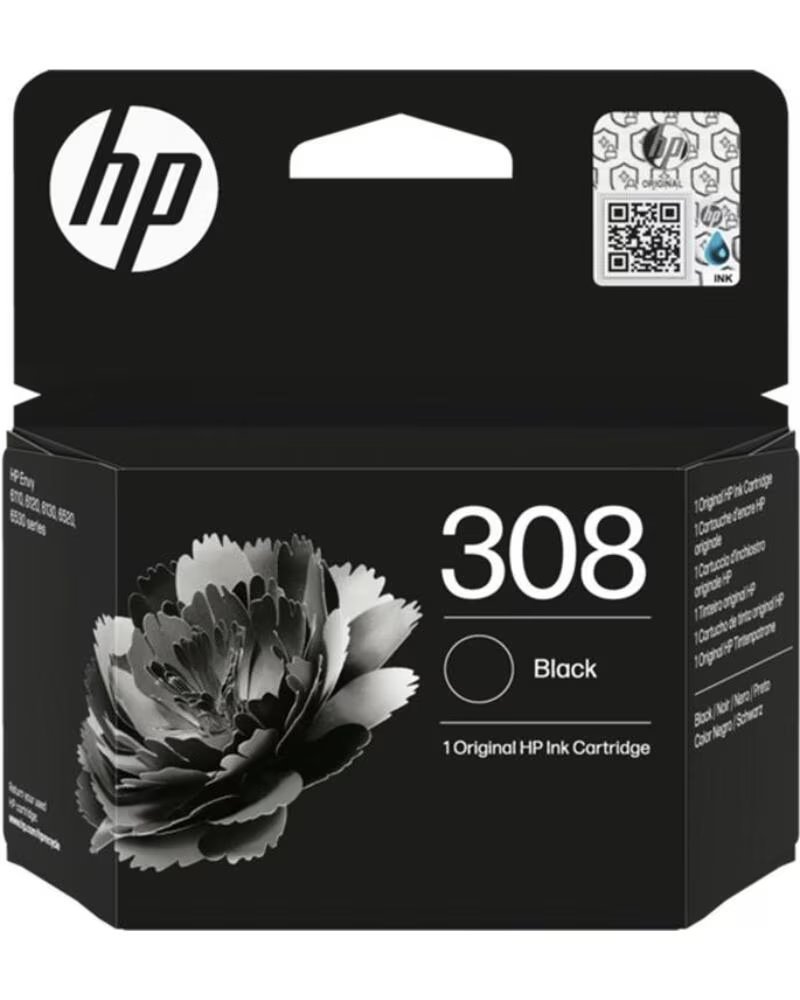 HP Cartucho tinta 308 negro 160p