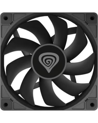GENESIS Ventilador caja oxal 120 negro 120mm