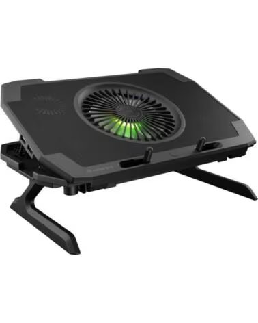 GENESIS Base refrigeradora oxid 850 rgb para portatil 15 6 pulgadas - 17 3 pulgadas usb