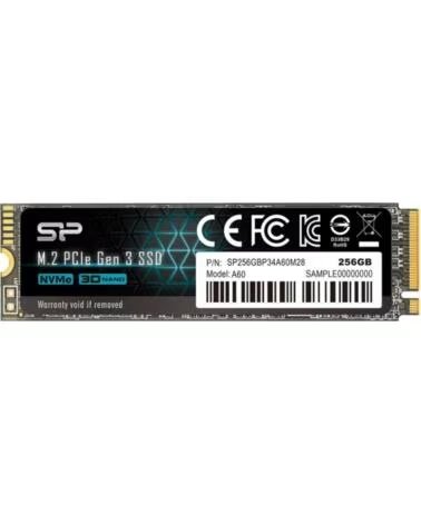 SILICON POWER Disco duro interno ssd p34a60 256gb m 2 pci express