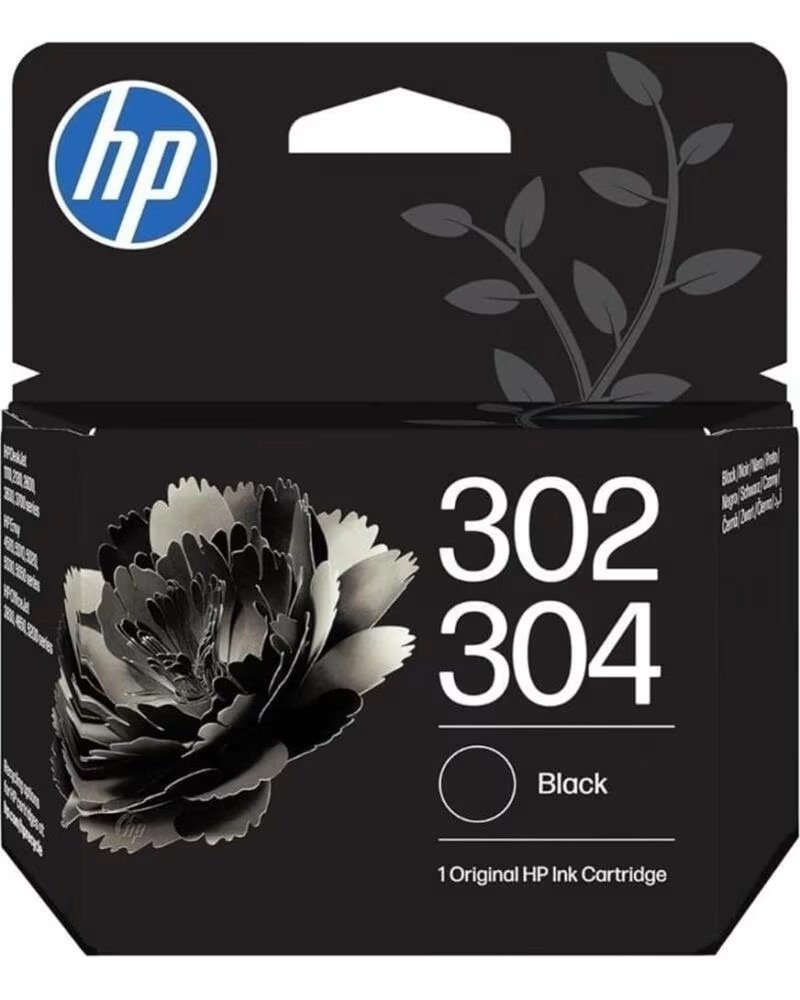 HP Cartucho tinta 302 - 304 negro