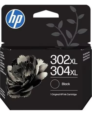 HP Cartucho tinta 302xl - 304xl negro