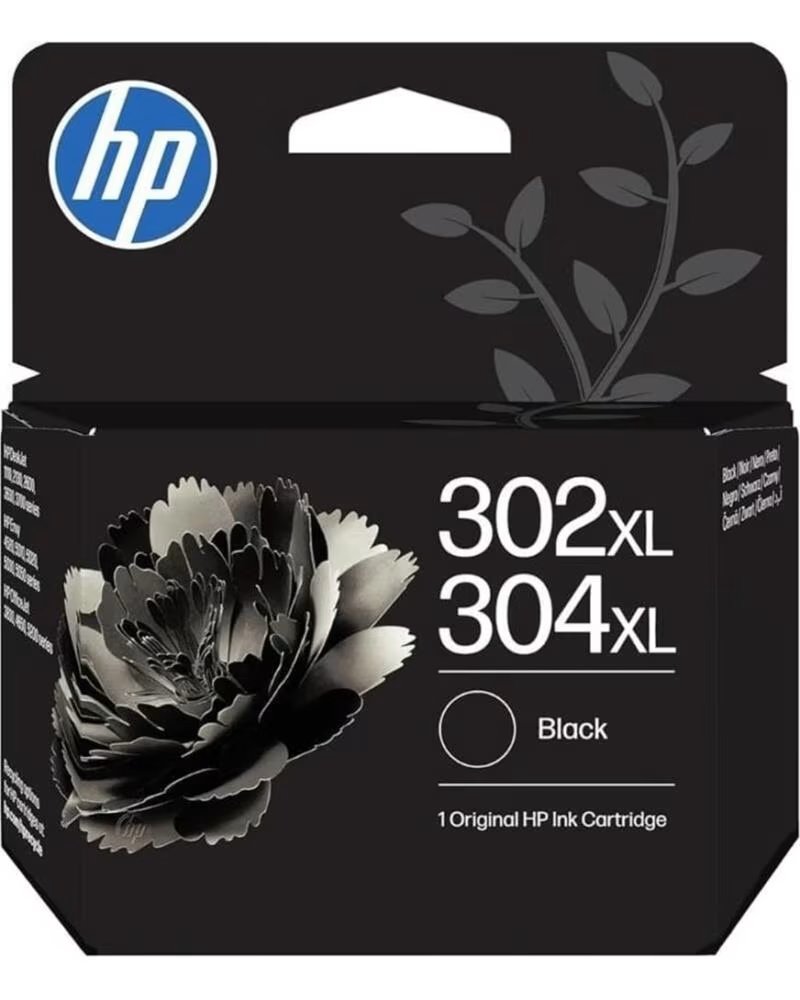 HP Cartucho tinta 302xl - 304xl negro