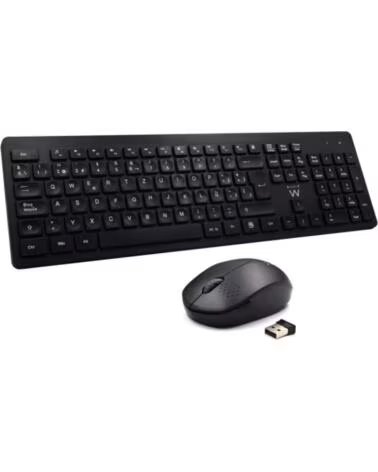 EWENT Teclado inalambrico multimedia ew3256 raton formato espana