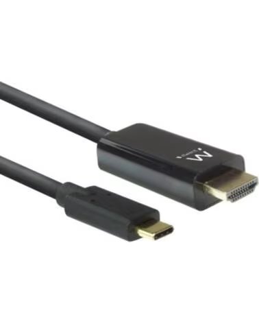 EWENT Cable adaptador usb tipo c a hdmi 4k - 30hz macho - macho 2m