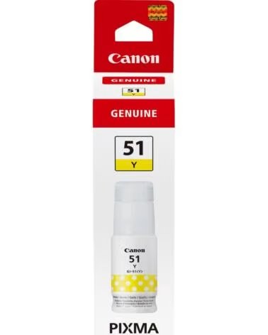 CANON Botella de Tinta Original GI-51- Amarilla