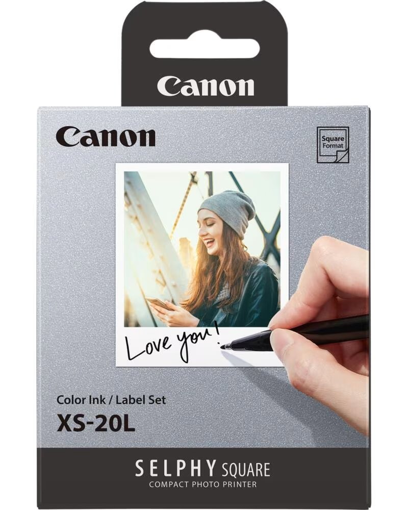 CANON Papel fotografico xs - 20l 20 hojas tinta de color