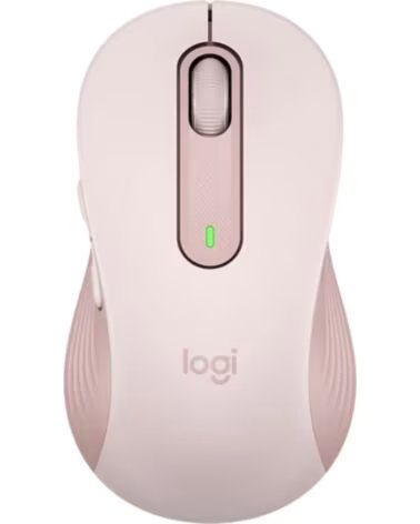 LOGITECH Mouse raton m650 grande optico wireless inalambrico rosa