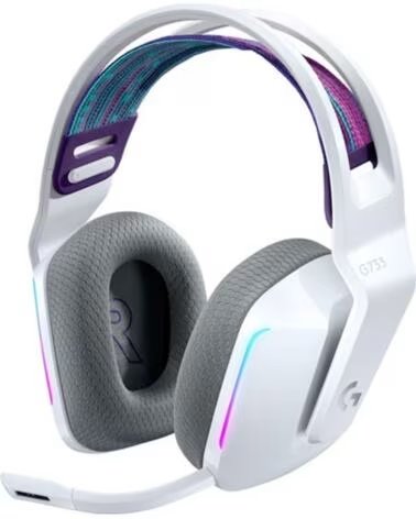 LOGITECH Auricular con microfono g g733 gaming wireless inalambrico blanco