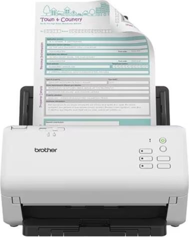 BROTHER Escaner sobremesa ads - 4300n - 80ppm - duplex automatico - usb 3 0 - usb 2 0 - adf 80 hojas