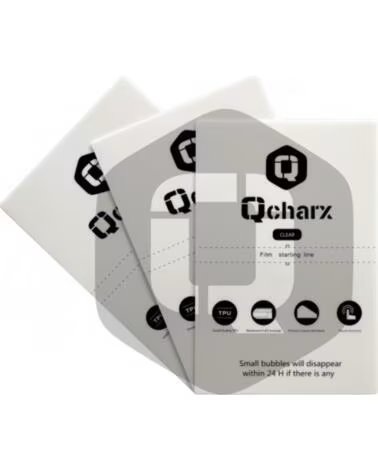 QCHARX INTERNATIONAL Laminas de proteccion frontales qcharx hidrogel hd qx1 lite 50 unidades