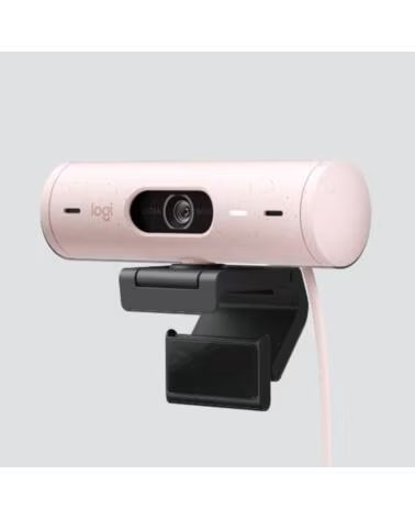 LOGITECH Webcam brio 500 rosa full hd - usb tipo c
