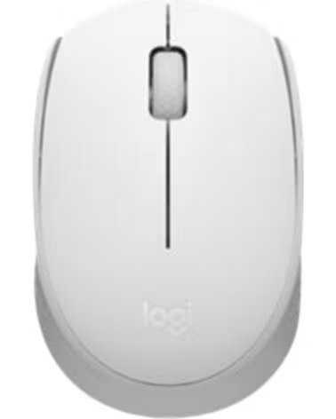 LOGITECH Mouse raton m171 optico wireless inalambrico blanco