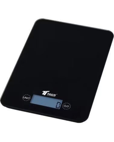 THULOS Bascula de cocina digital th - ds107 negro carga maxima 5kg