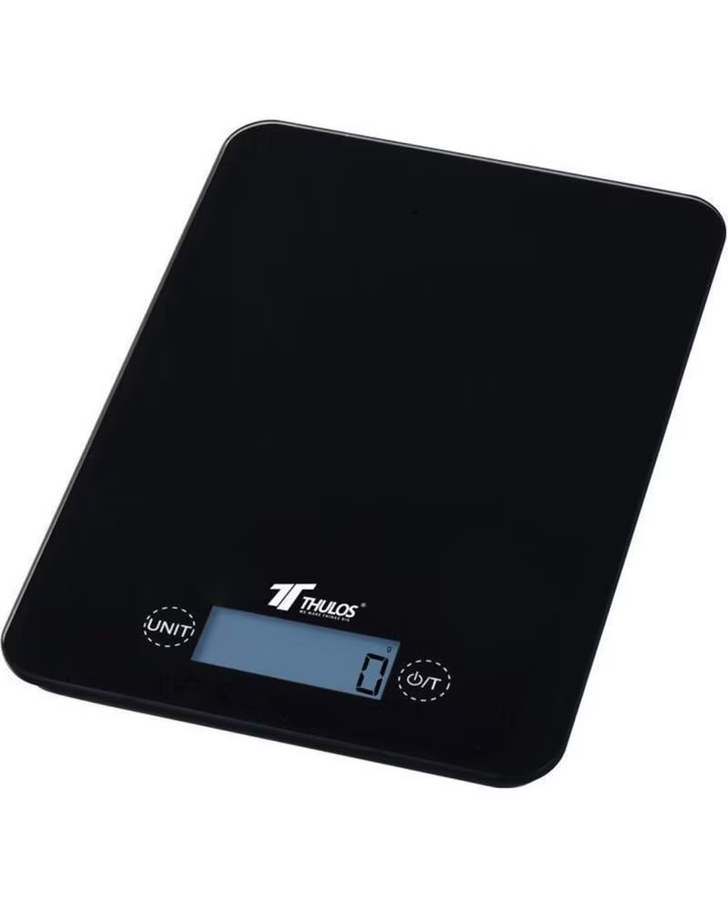 THULOS Bascula de cocina digital th - ds107 negro carga maxima 5kg