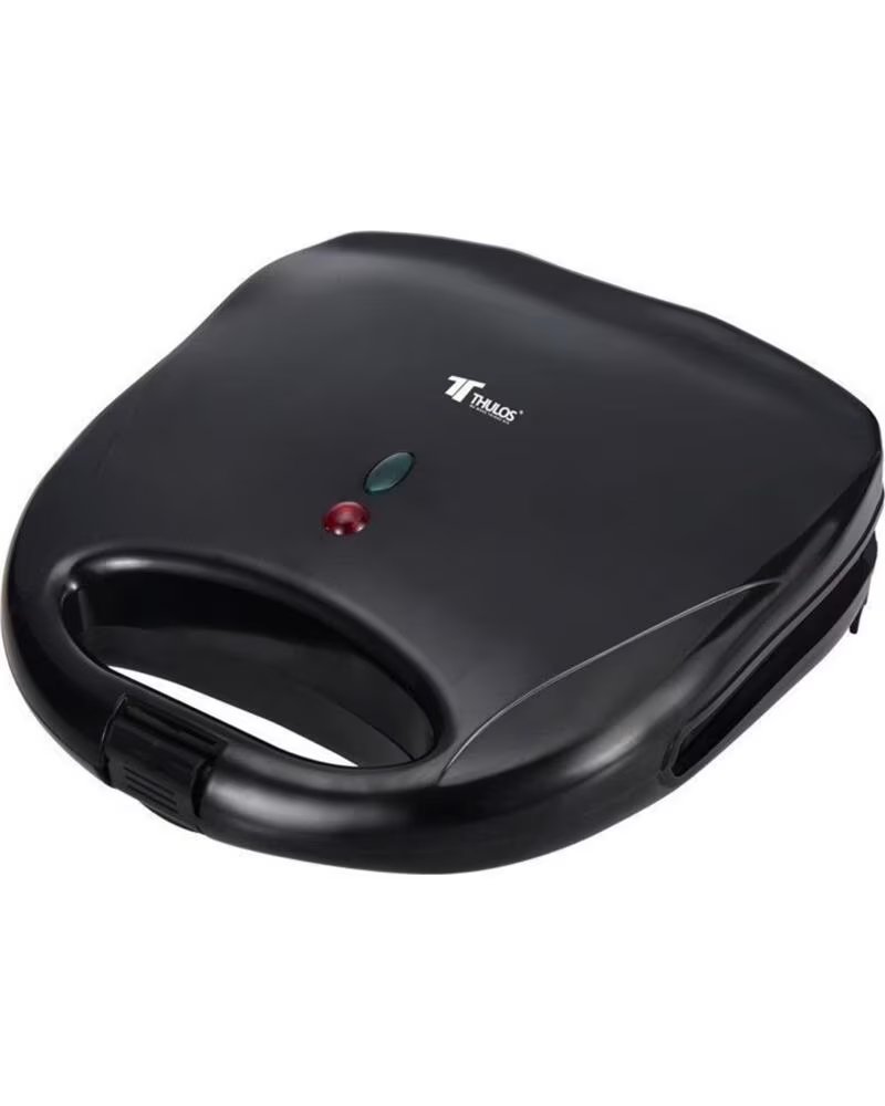 THULOS Sandwichera th - sw11 negro 750w 2 cavidades