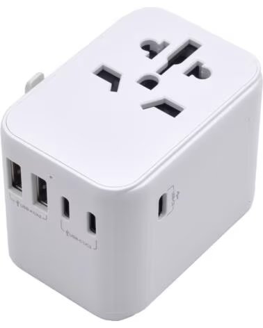 EWENT Enchufe universal ew1470 eu - usa - uk - aus 2 x usb - 3 x usb tipo c