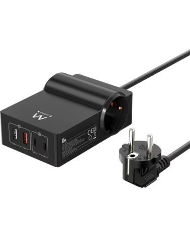 EWENT Cargador ew3992 65w 2 x usb tipo a - 2 x usb tipo c