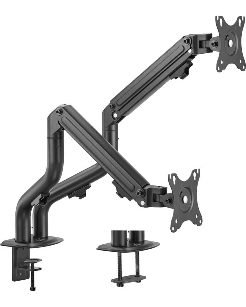 EWENT Soporte de escritorio ew1534 para 2 monitores hasta 34 pulgadas carga maxima 18kg