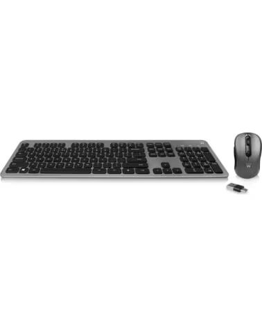 EWENT Kit teclado mouse raton ew3272 wireless inalambrico