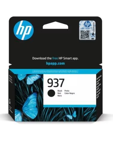 HP Cartucho tinta 937 4s6w5ne negro