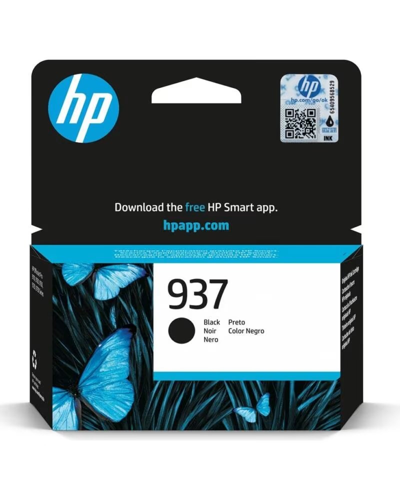HP Cartucho tinta 937 4s6w5ne negro