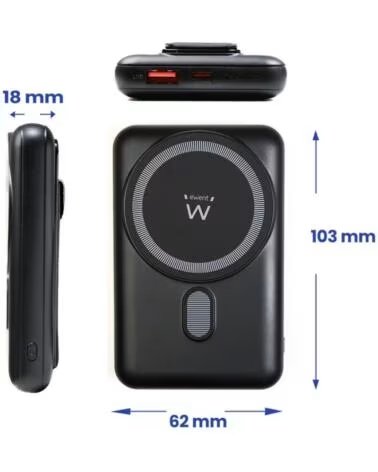 EWENT Powerbank ew1162 wireless magsafe 10000mah