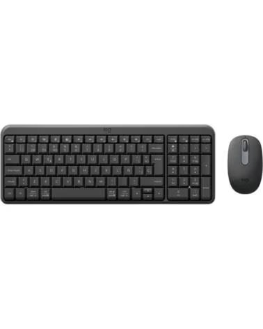 LOGITECH Teclado mouse mk250 inalambrico negro