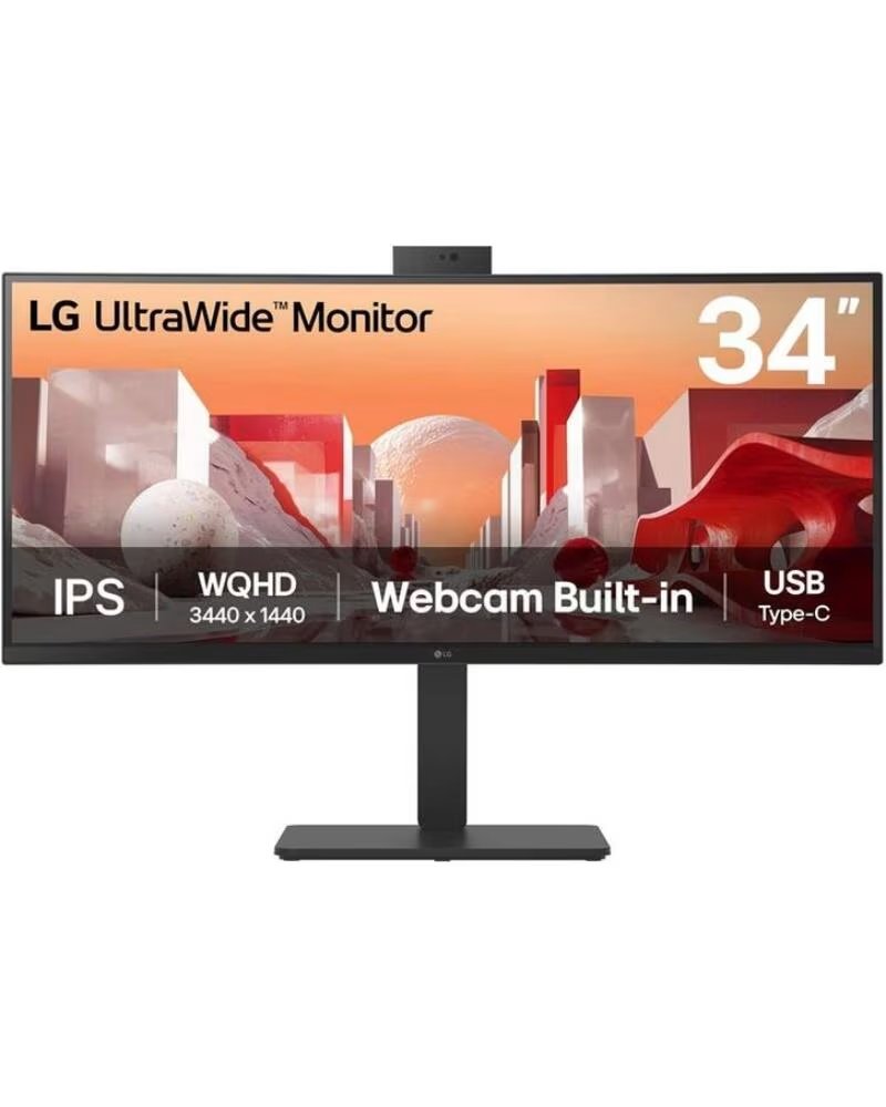 LG Monitor 34ba85qe - b 34 puadas wqhd 60hz