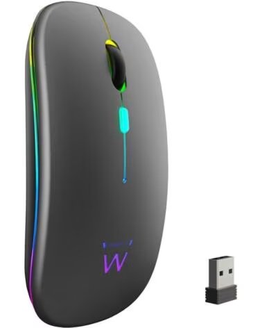 EWENT Raton inalambrico gaming ew3242 gris