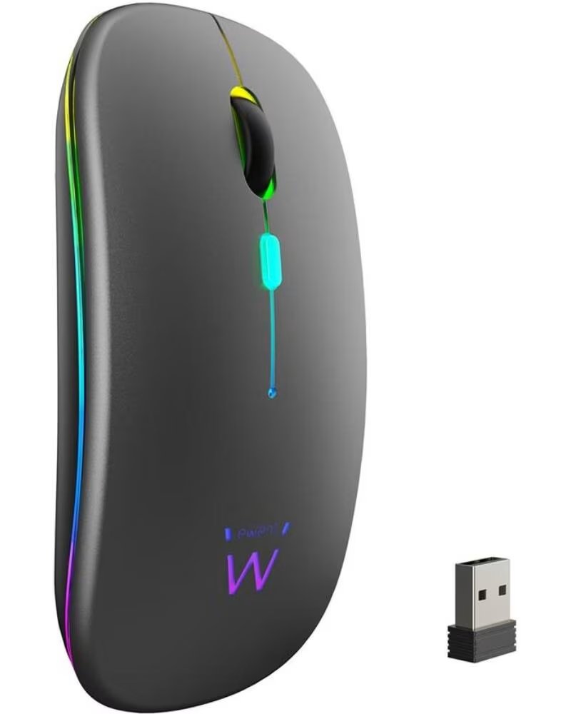 EWENT Raton inalambrico gaming ew3242 gris