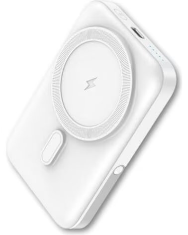 QCHARX INTERNATIONAL Powerbank qcharx atlas inalambrico magnetico 10000mah blanco