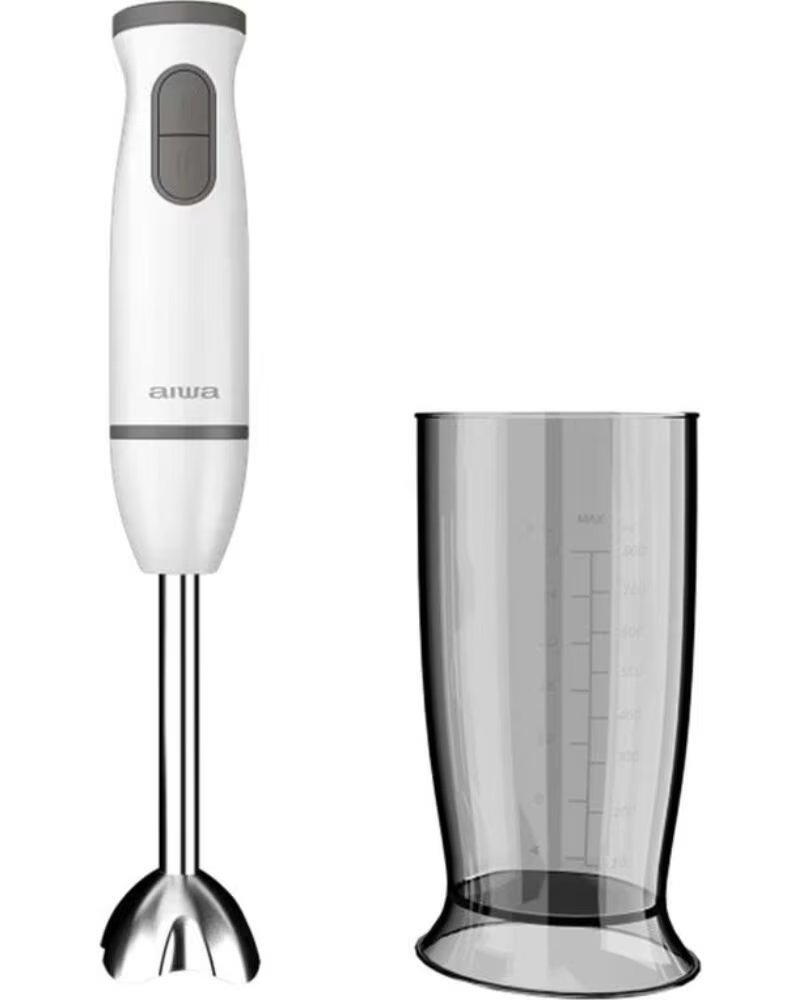 AIWA Batidora de mano kenkiri 800 600w vaso 500ml