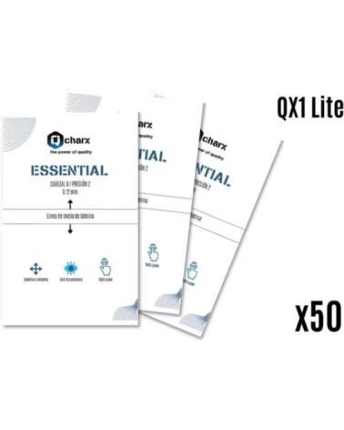 QCHARX INTERNATIONAL Laminas de proteccion frontales qcharx hidrogel essential hd para qx1 lite 50 unidades