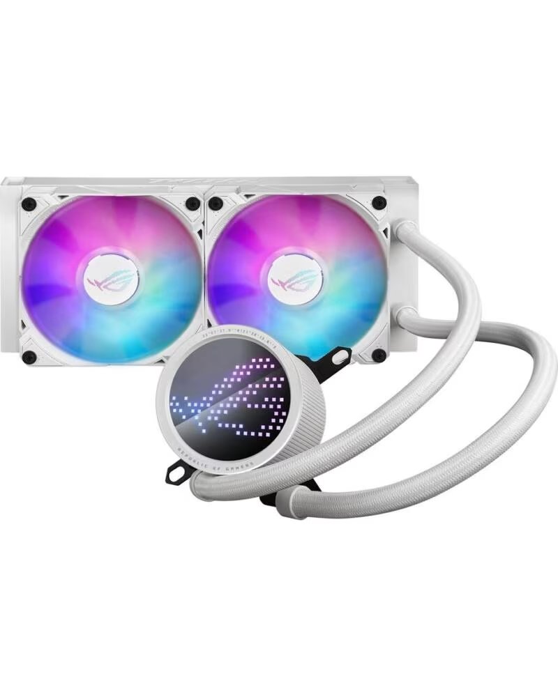 ASUS Kit refrigeracion liquida rog ryuo iii 240 argb 2x 120mm blanco
