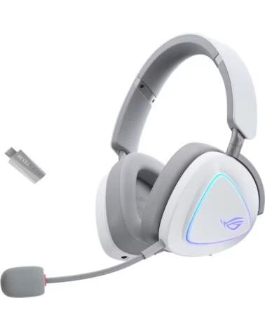 ASUS Auriculares gaming rog delta ii inalambrico blanco