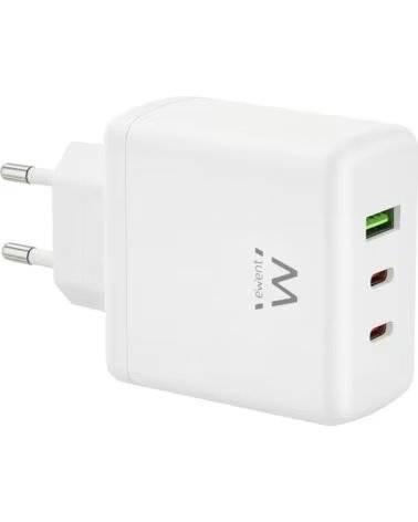 EWENT Cargador ew1333 95w 2x usb tipo c - usb tipo a