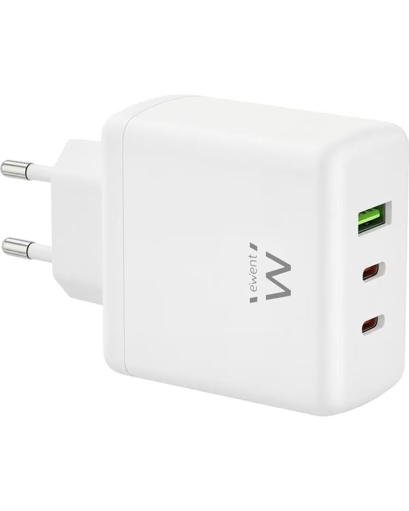EWENT Cargador ew1333 95w 2x usb tipo c - usb tipo a