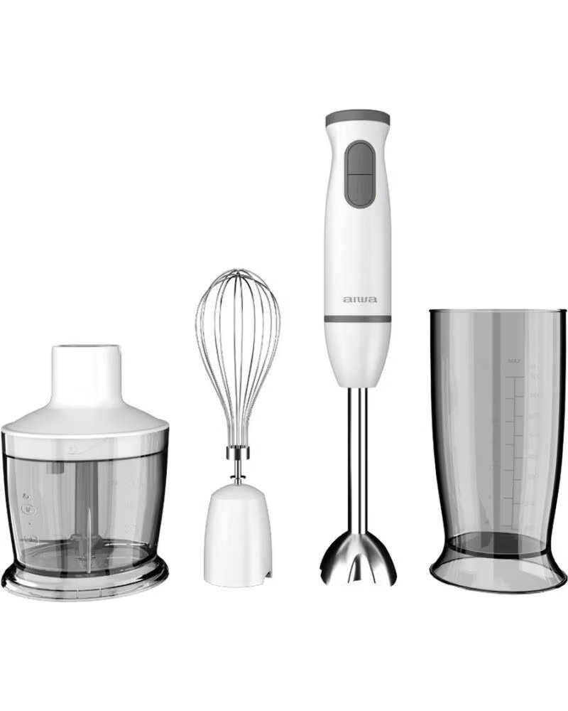 AIWA Batidora de mano kenkiri 800 plus 600w vaso 500ml