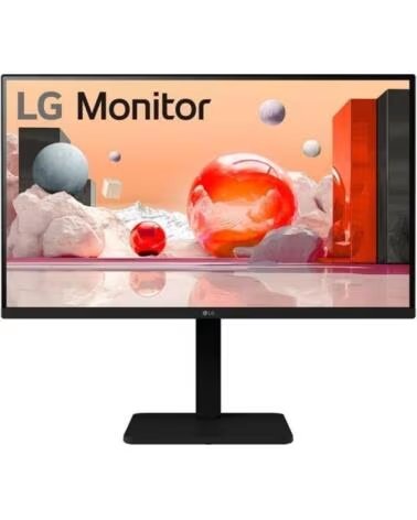 LG Monitor Profesional 27BA560-T 27- Full HD- Multimedia- Regulable en altura- Negro