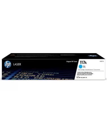HP Toner 117a w2071a cian 700 paginas