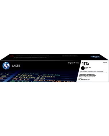 HP Toner 117a w2070a negro 1000 paginas