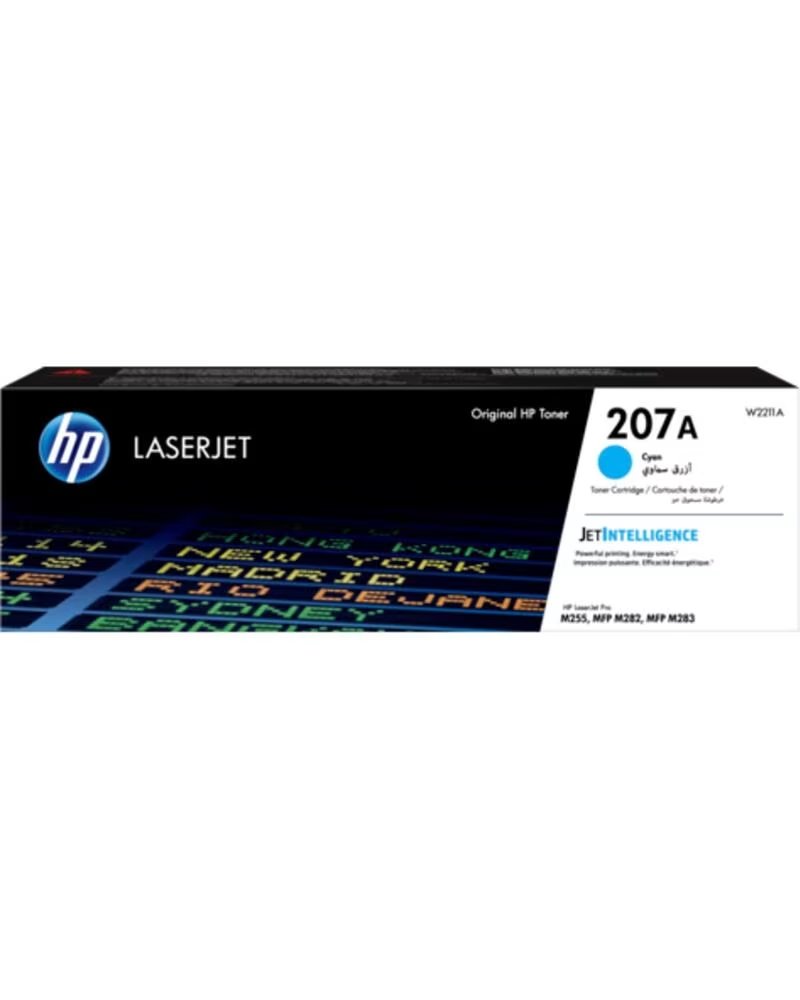 HP Toner 207a w2211a cian 1250 paginas