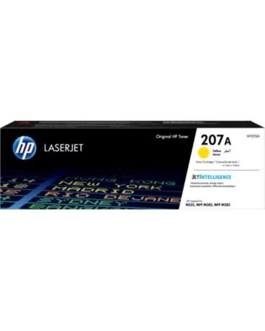 HP Toner 207a w2212a amarillo 1250 paginas