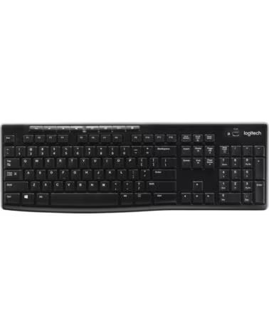 LOGITECH Teclado k270 negro wireless inalambrico 2 4ghz