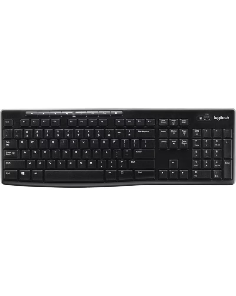 LOGITECH Teclado k270 negro wireless inalambrico 2 4ghz