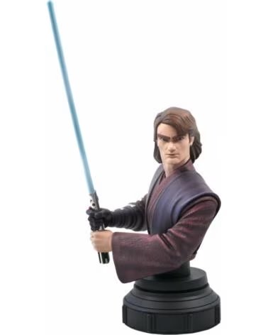 GENTLE GIANT Figura busto resina star wars the clone wars anakin skylwalker 1 - 7 escala